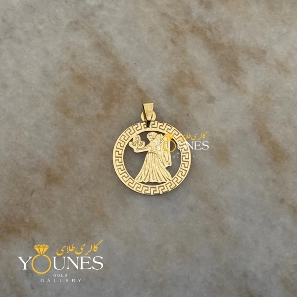 تصویر دوم آویز ماه تولد شهریور 1.5cm